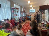 6 октября школьный музей посетили воспитанники подготовительной группы детского сада № 89 г. Владимира.